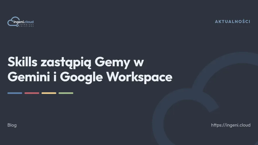 Skills zastąpią Gemy w Gemini i Google Workspace